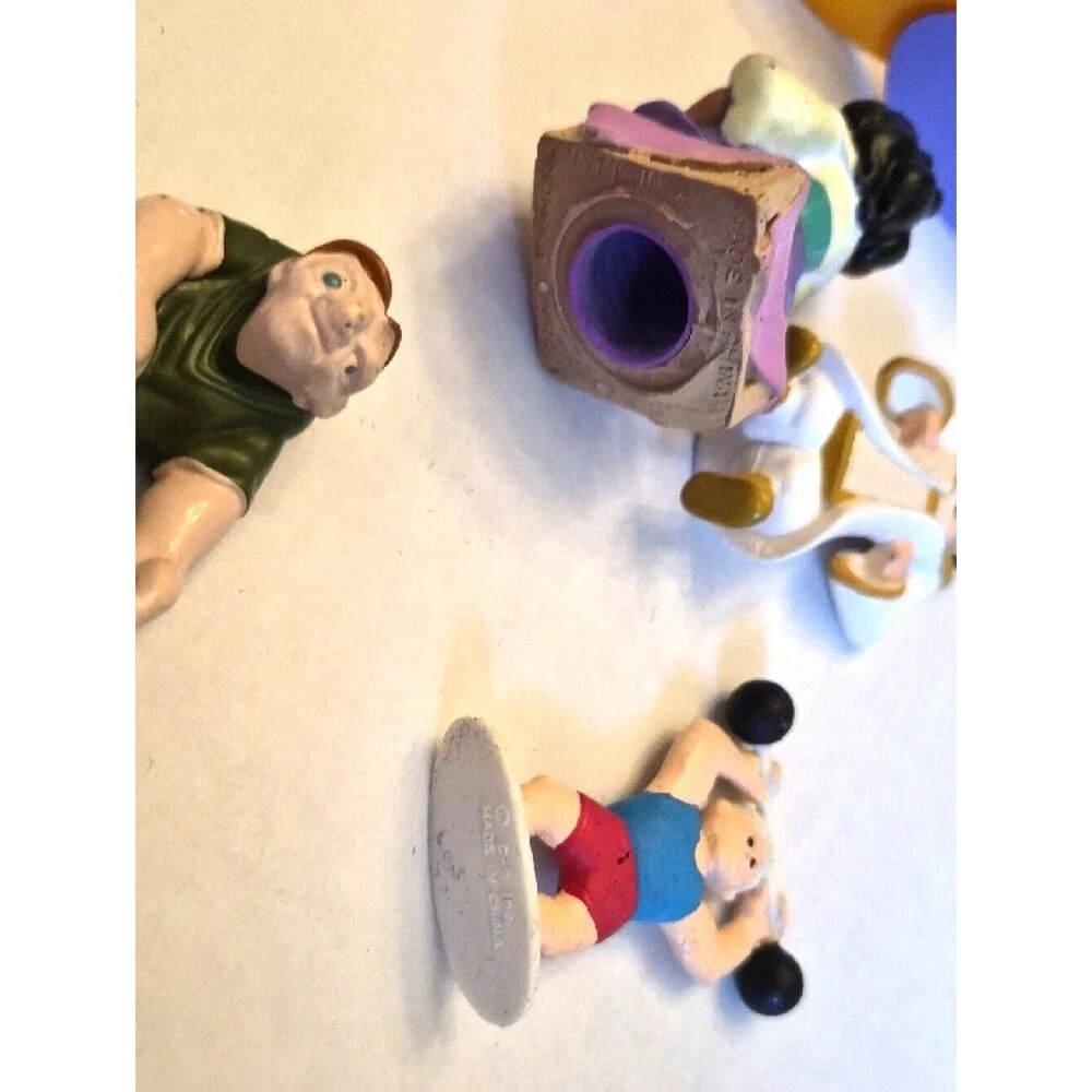 Vintage 1996 1997 McDonald's Disney Hercules & Aladdin Mini Figures Lot